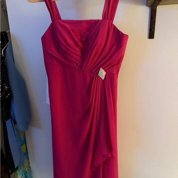 Elegant Azazie Pink Women's Dress - Picture 2 of 8